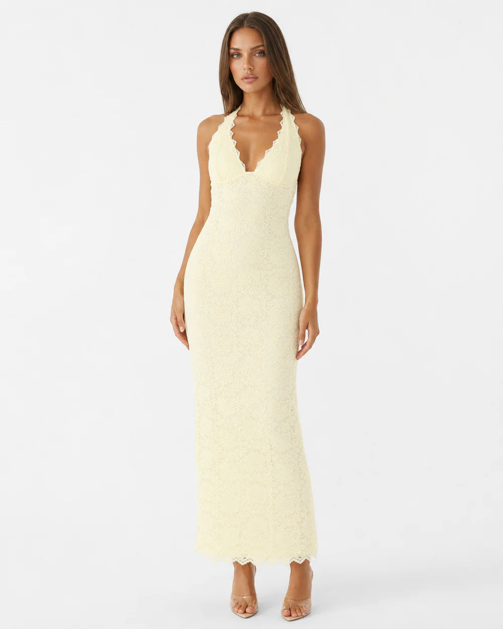 Amoura Lace Maxi Dress