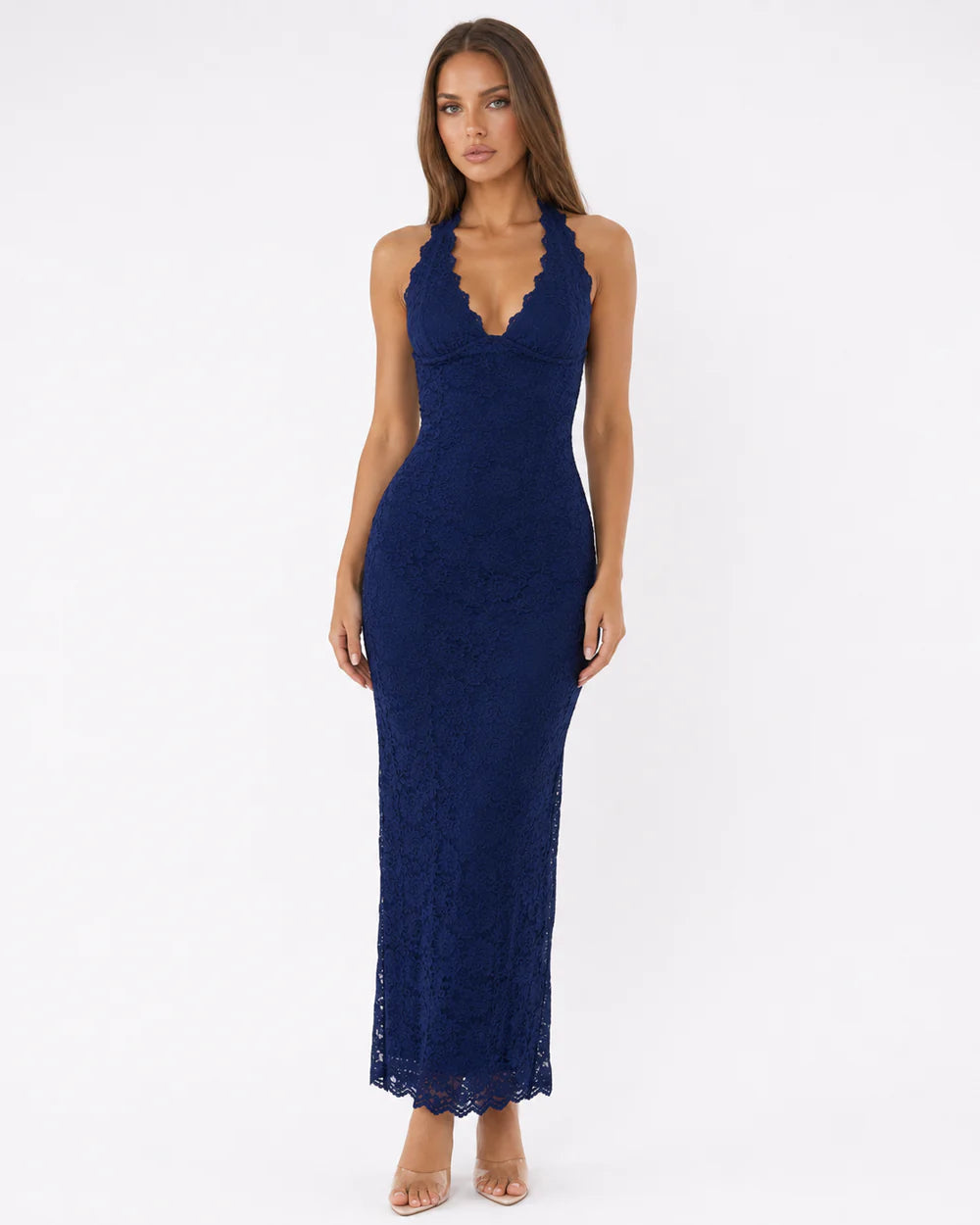 Amoura Lace Maxi Dress