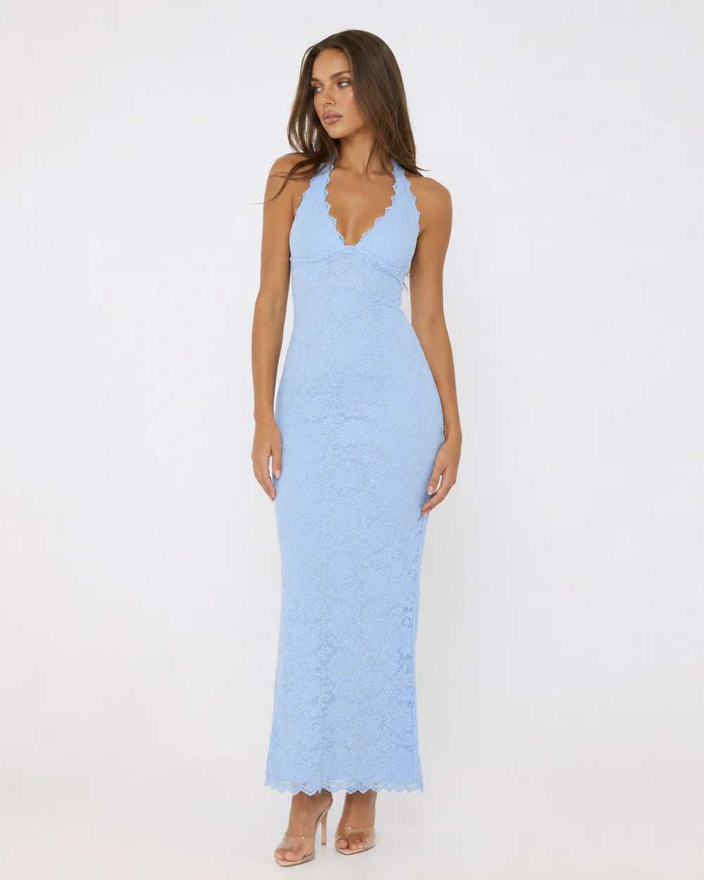 Amoura Lace Maxi Dress