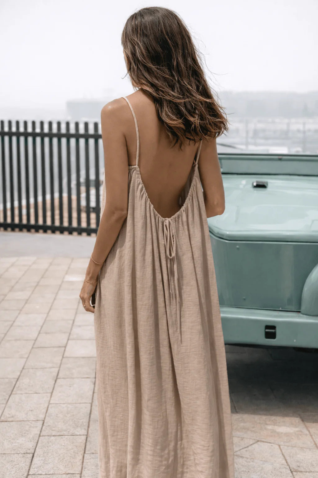 Aria Backless Maxi Dress