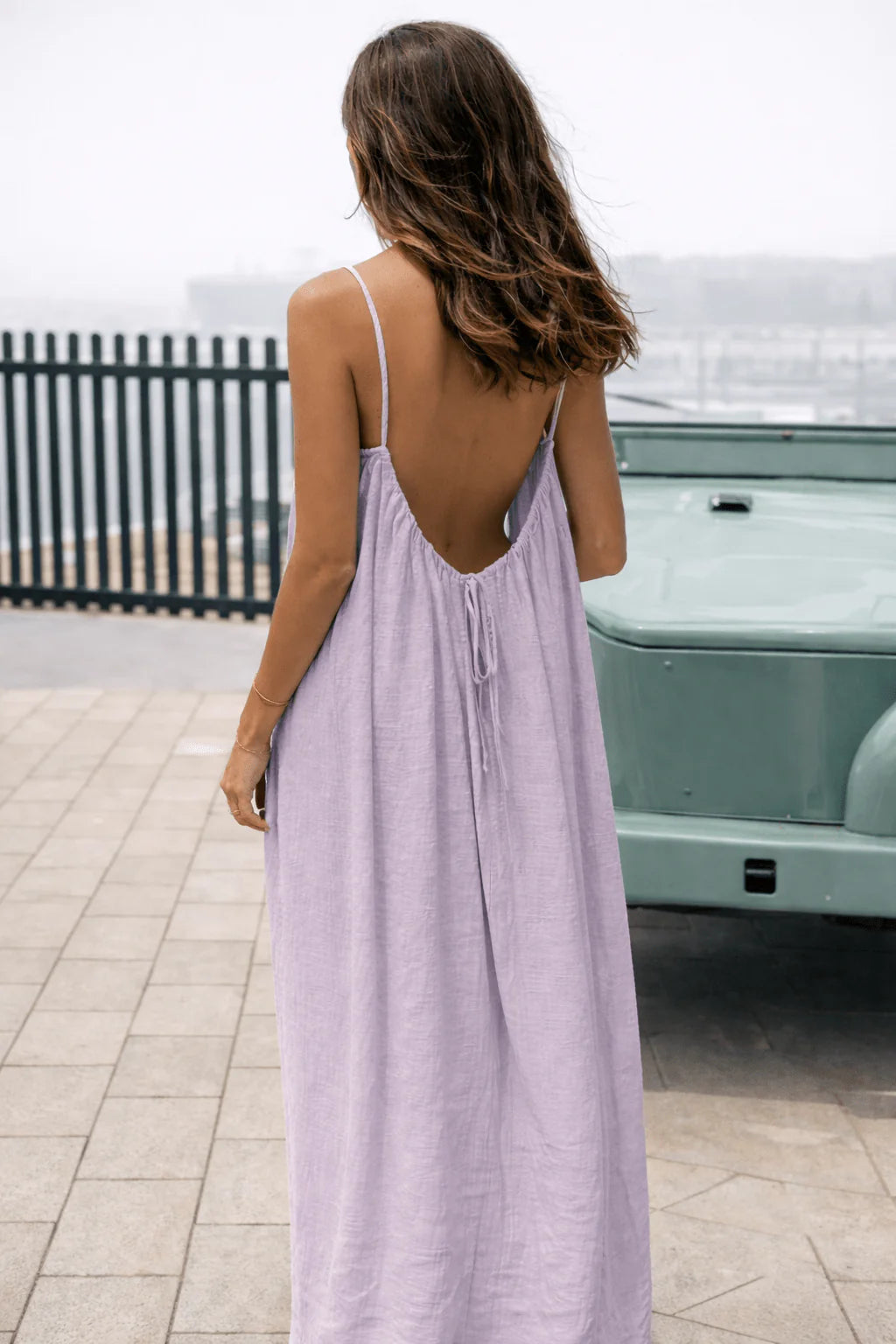 Aria Backless Maxi Dress