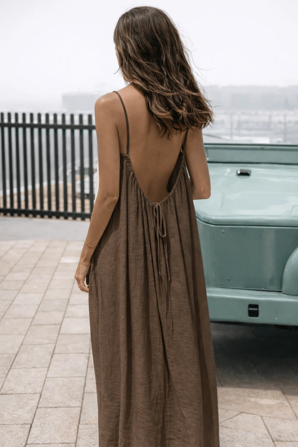 Aria Backless Maxi Dress