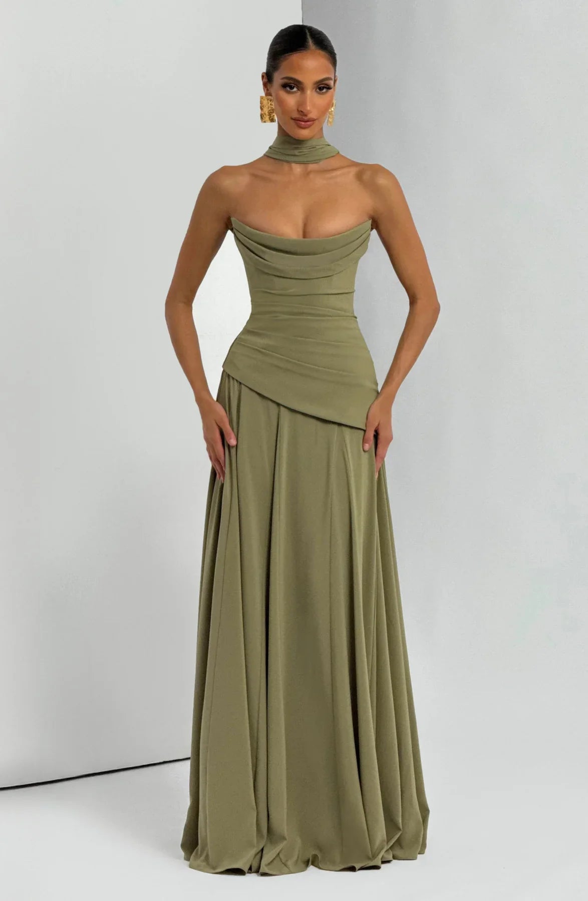 Mila Corset Maxi Dress