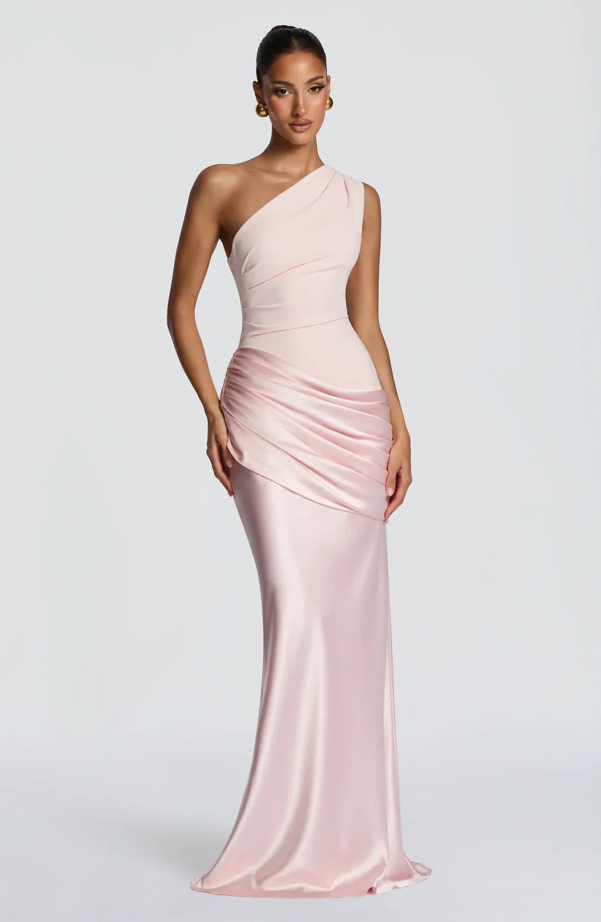 Serena Satin Maxi Dress