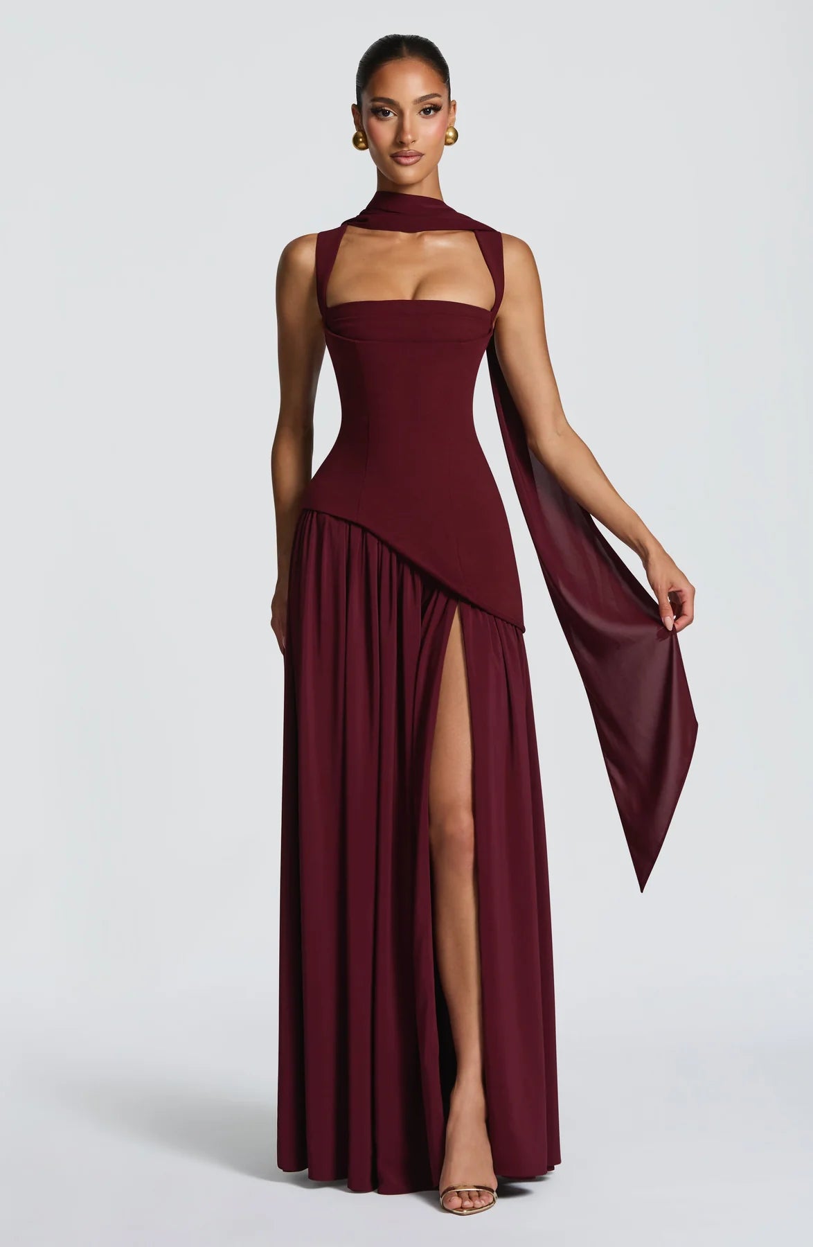 Olivia Corset Maxi Dress
