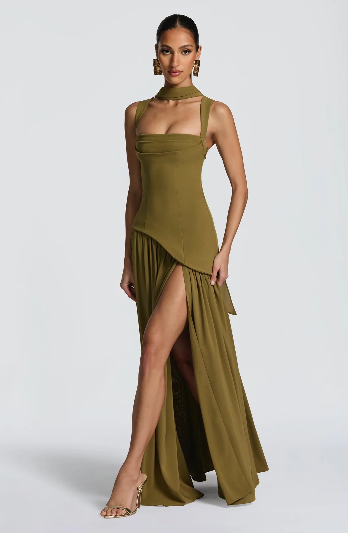 Olivia Corset Maxi Dress