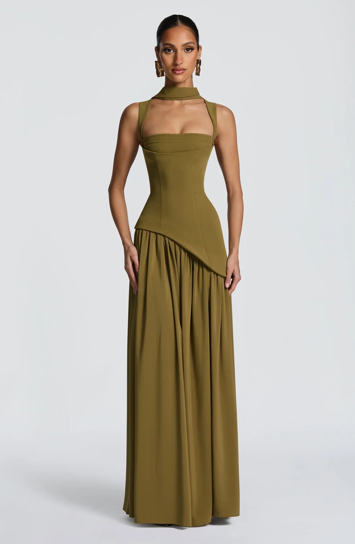 Olivia Corset Maxi Dress