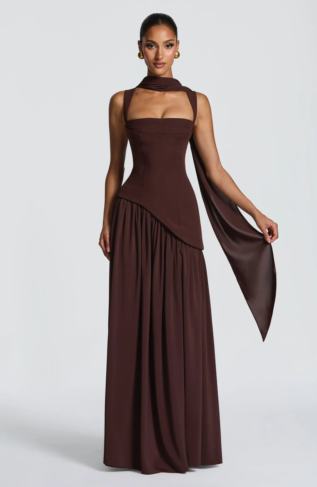 Olivia Corset Maxi Dress