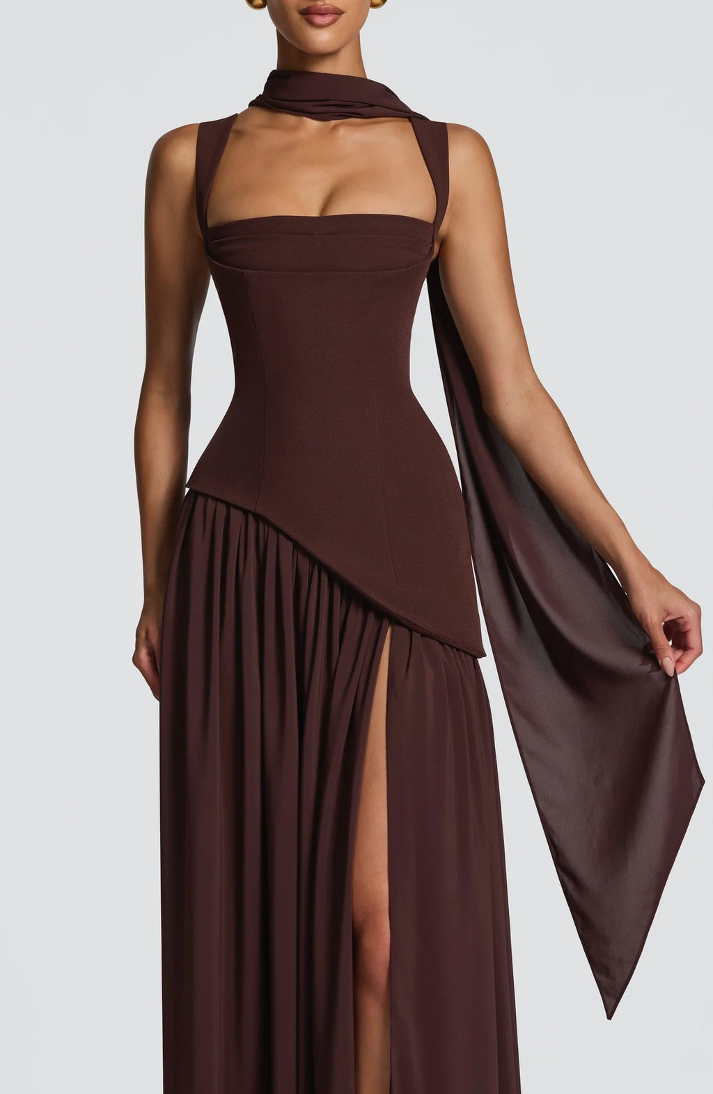 Olivia Corset Maxi Dress